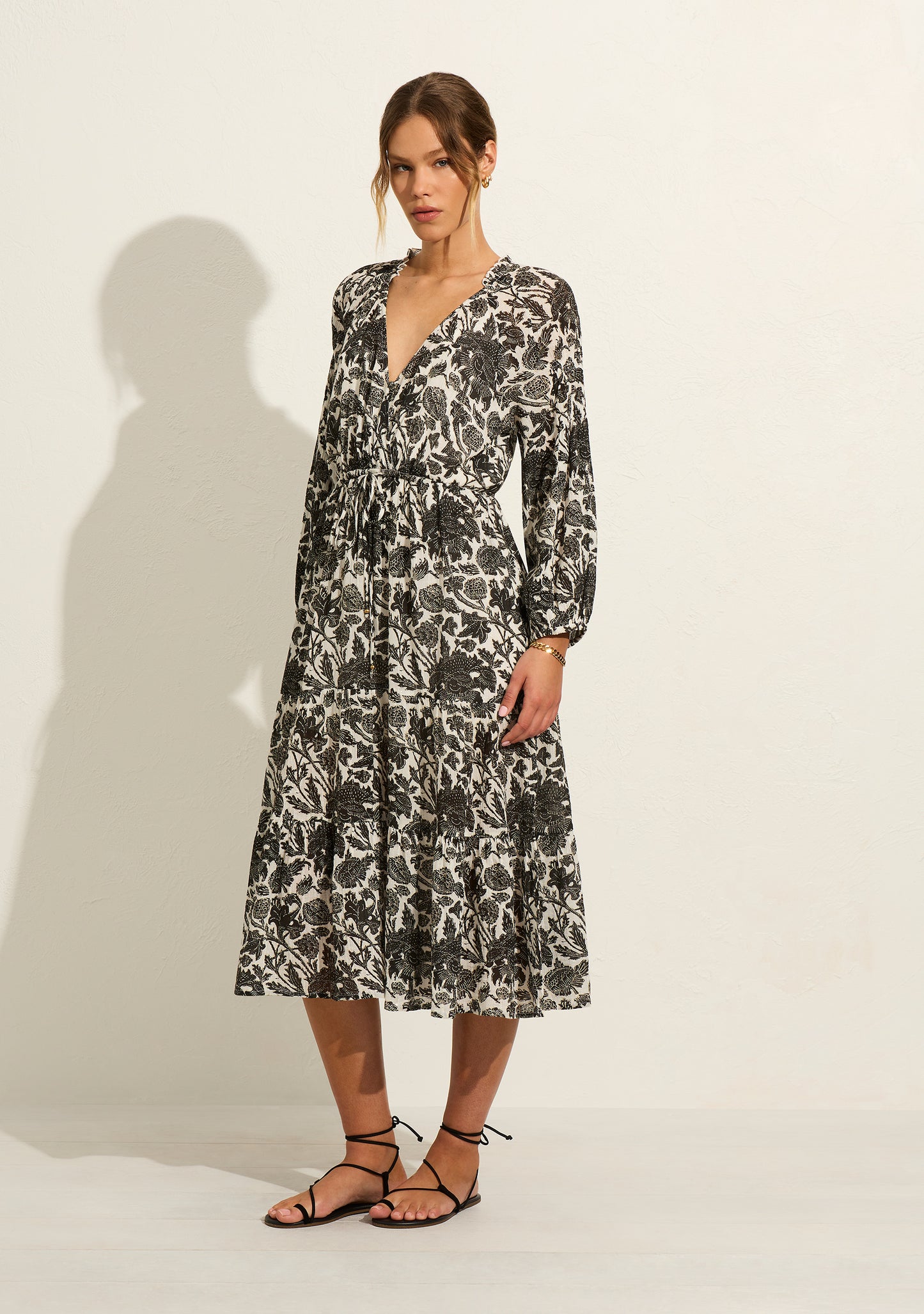 Auguste The Label Estelle Midi Dress