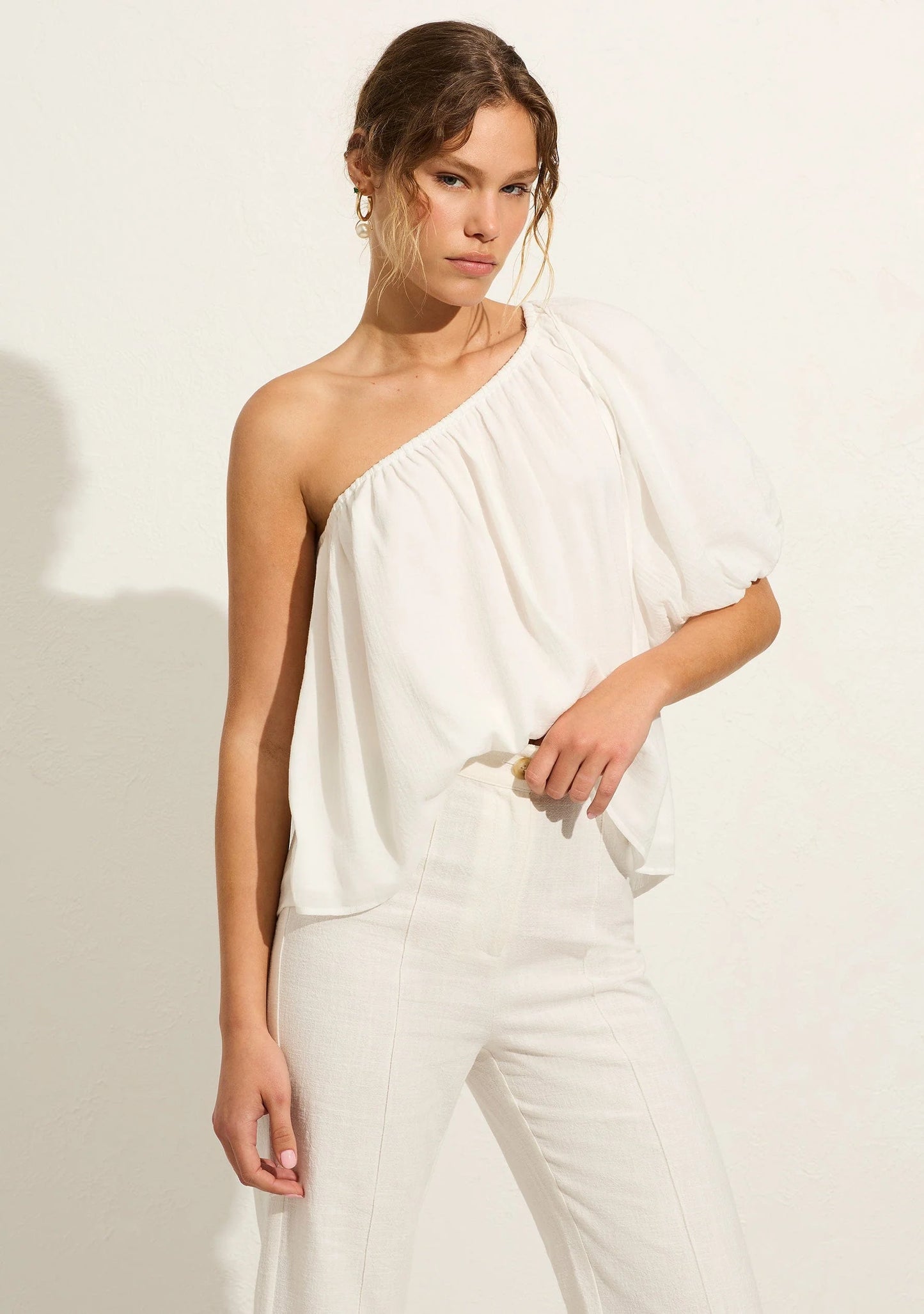 Auguste the Label Harriet Pant White