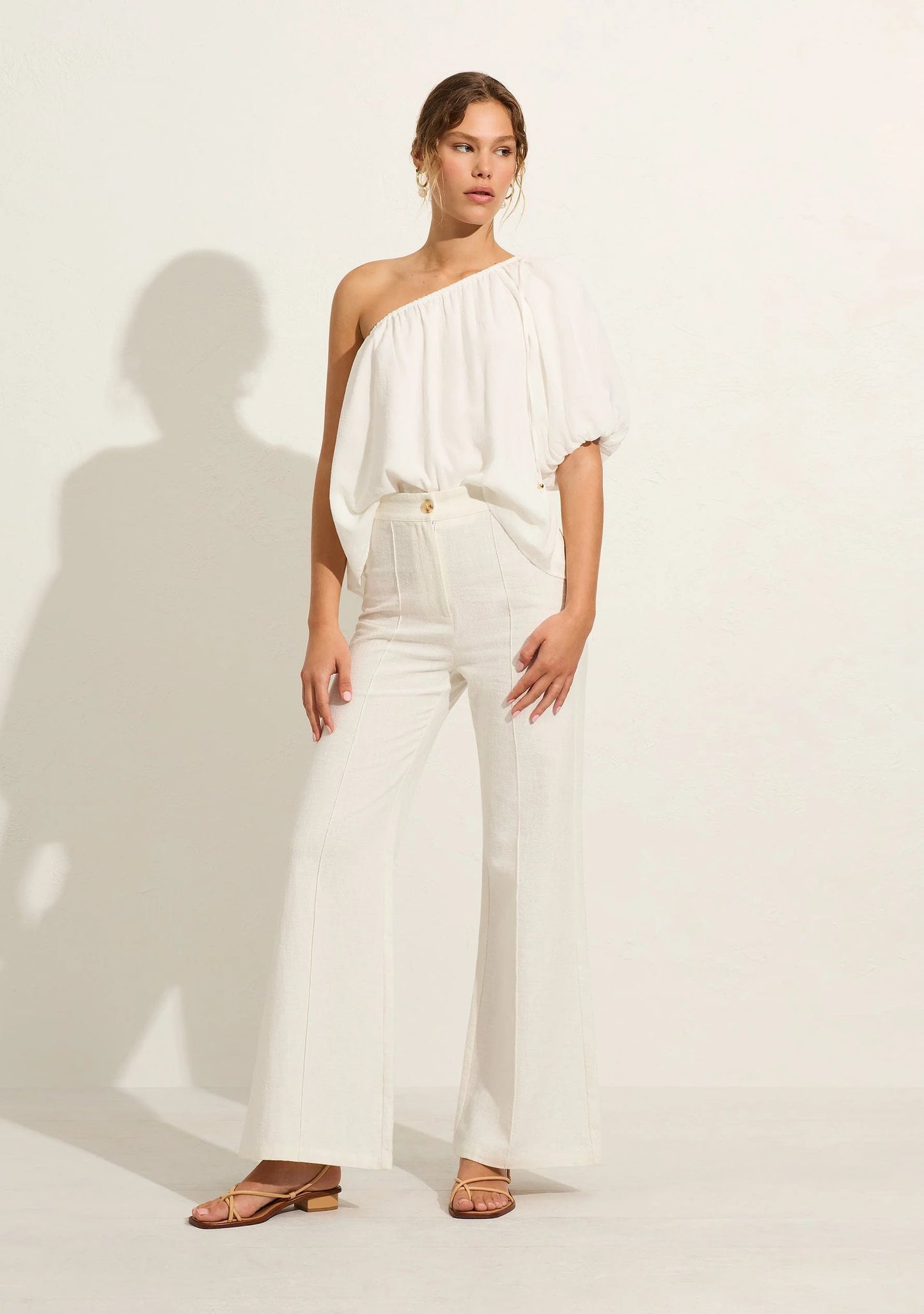 Auguste the Label Harriet Pant White