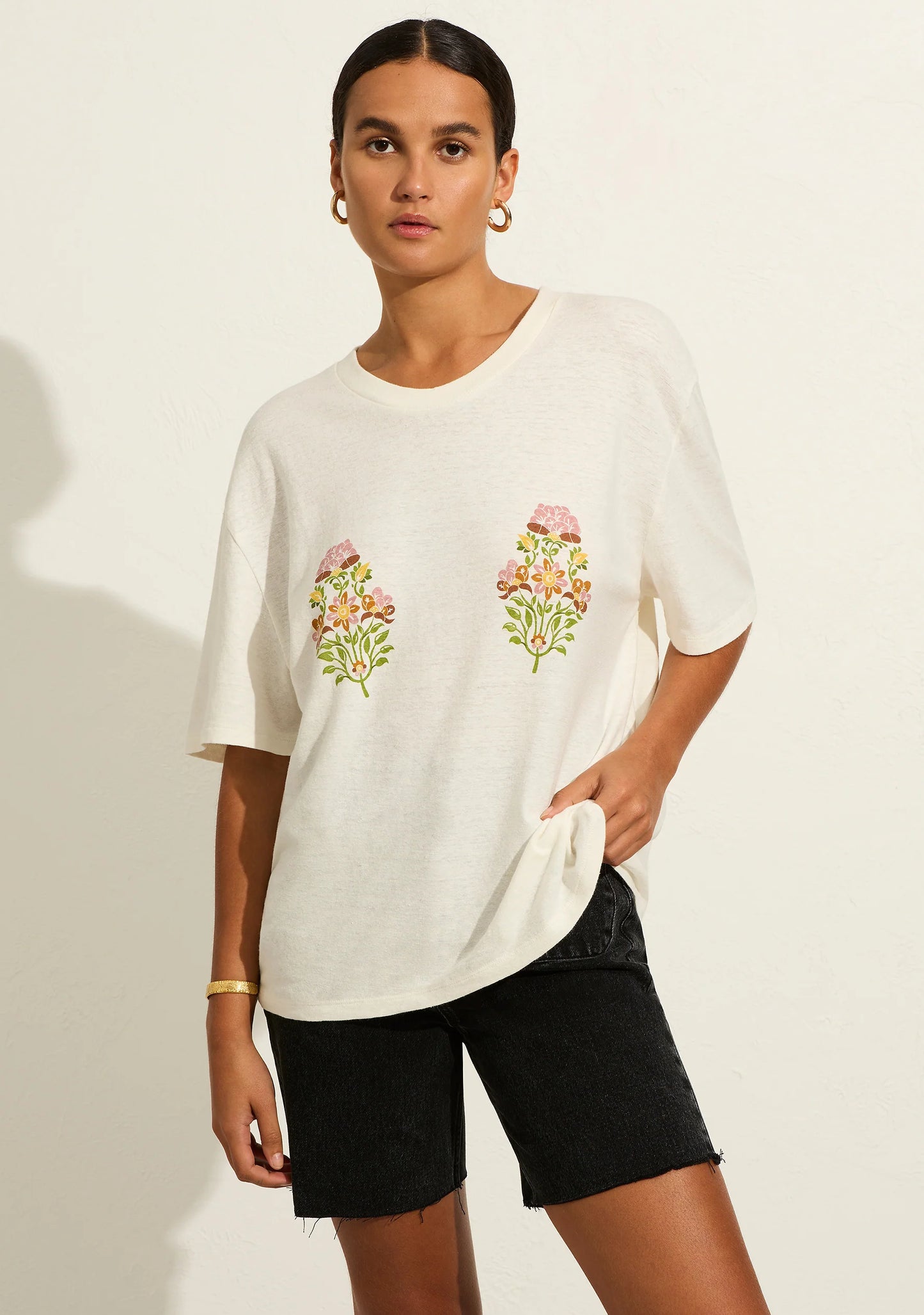 Auguste the Label Ariah Oversized Tee - White