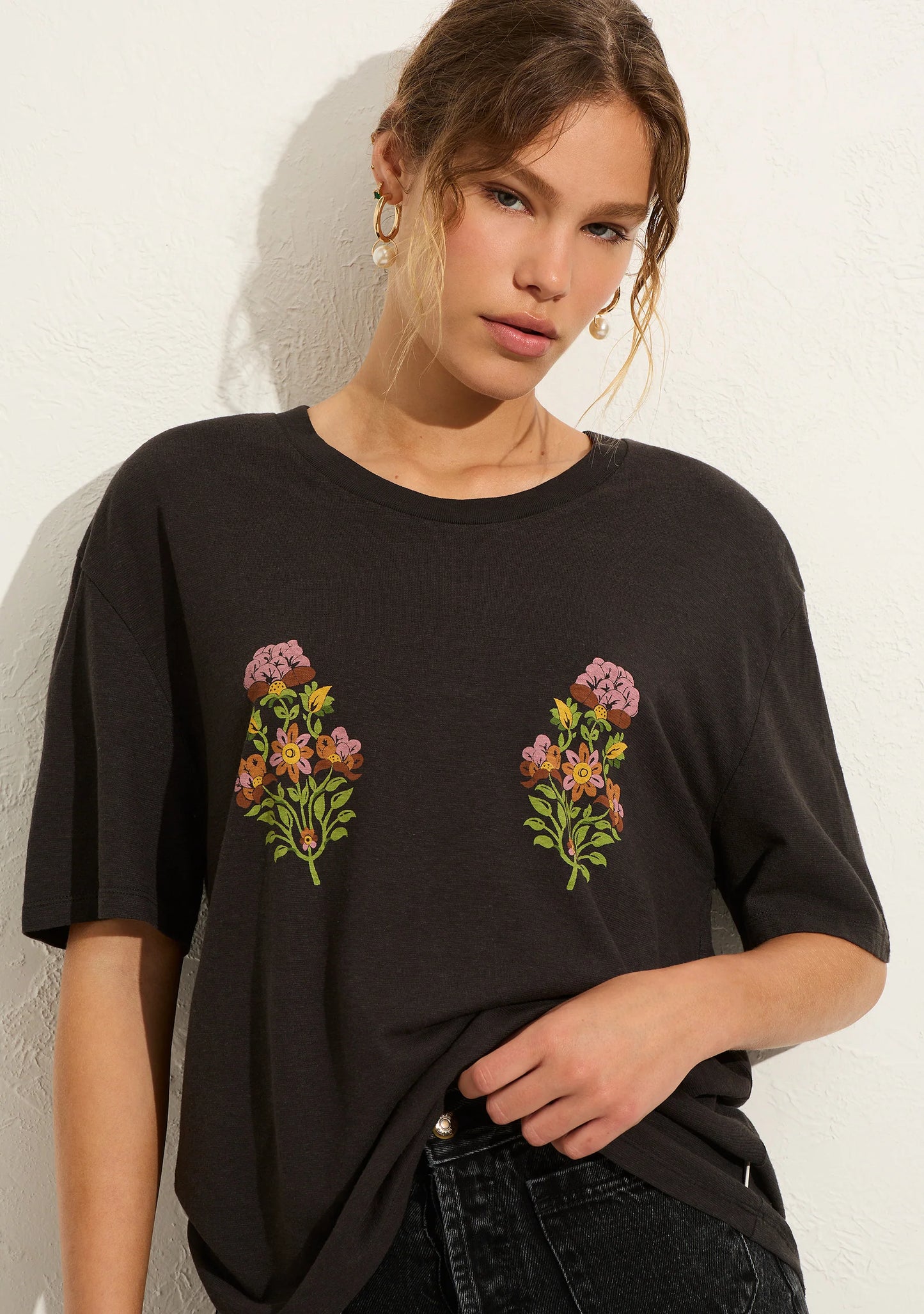 Auguste the Label Ariah Oversized Tee Black