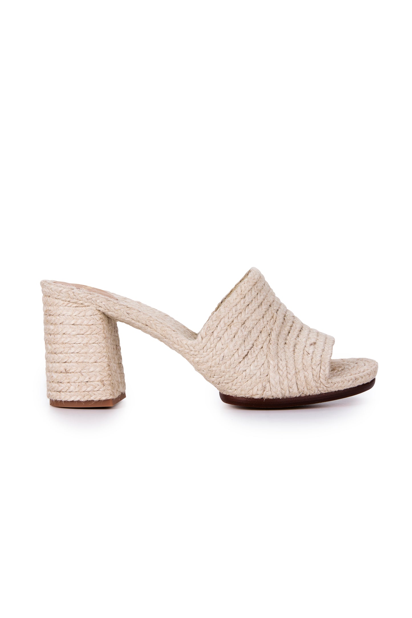 Estilo Emporio Woven Modela Claire Natural Mule