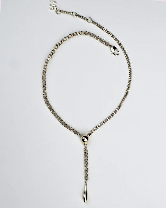 F+H Studios Droplet Necklace