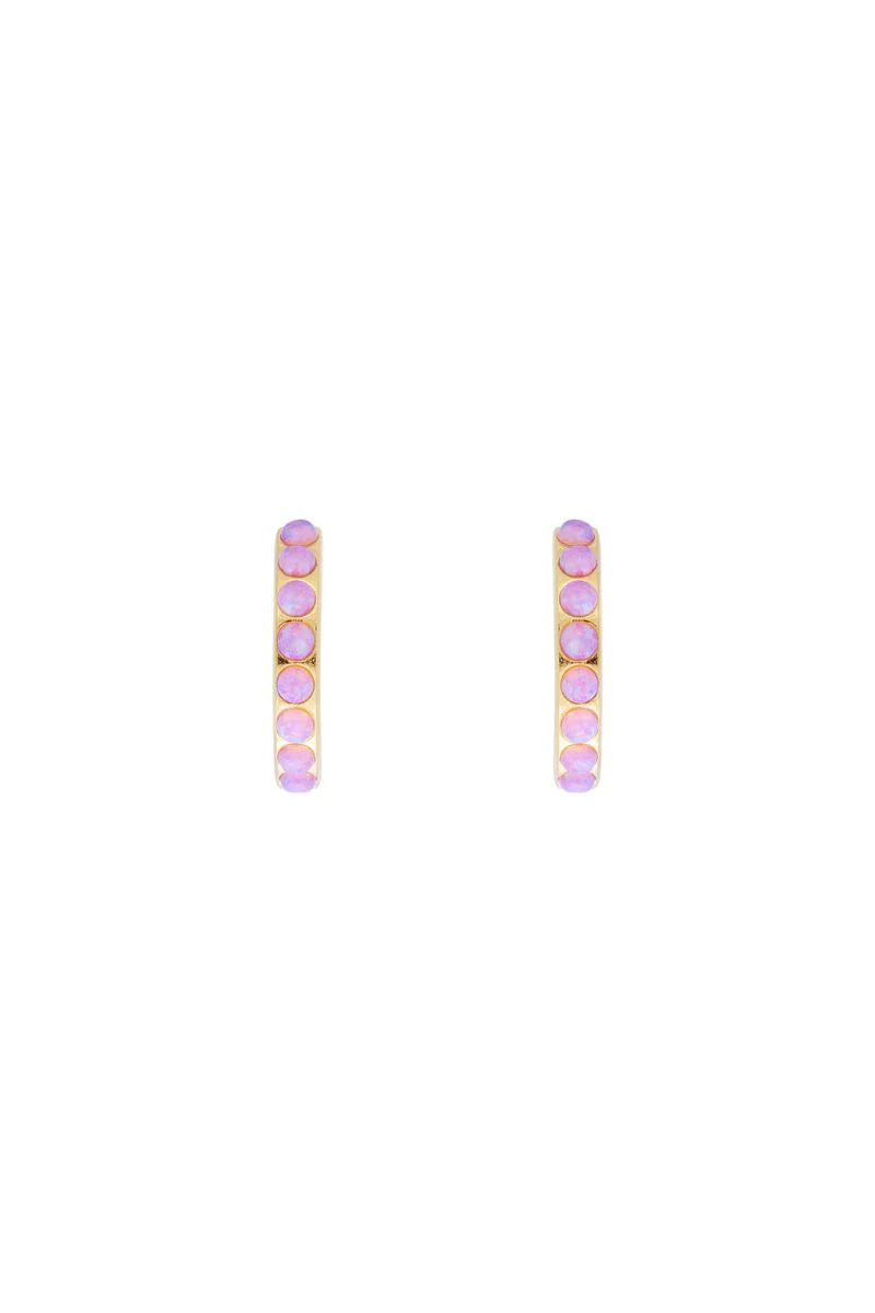 Fairley Pink Opal Midi Hoop