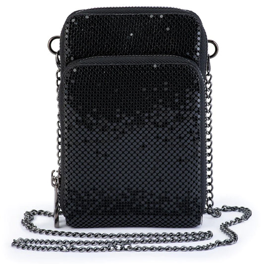 Olga Berg Elton Black Crossbody Bag