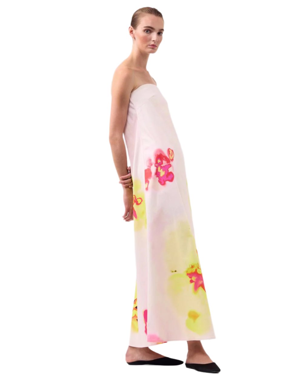 Morrison Monroe Strapless Dress - Print