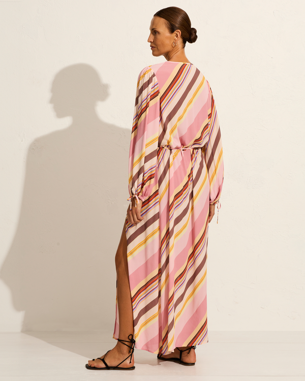 Auguste The Label Loretta Maxi Dress, Pink Stripe