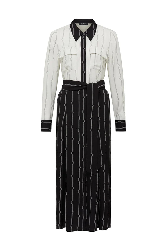 Cable Allegra Stripe Dress