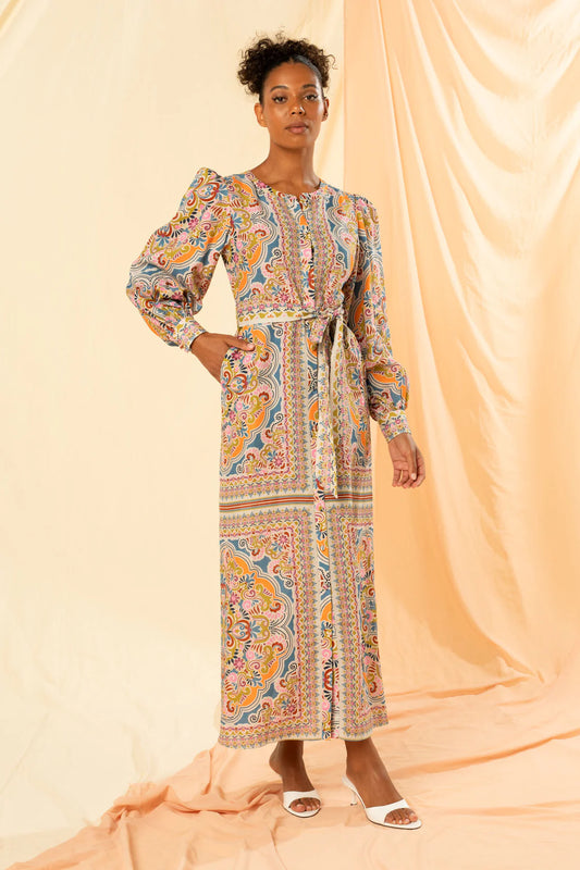 Kachel Billie Maxi Dress - Fortuna