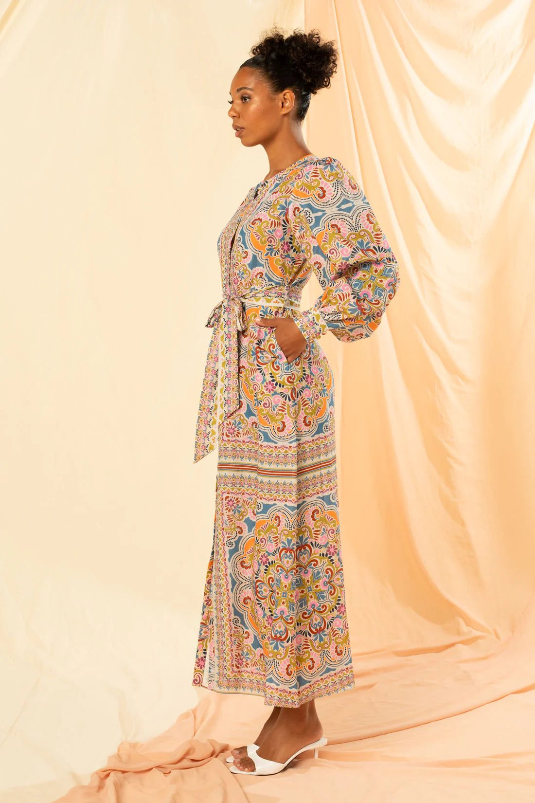 Kachel Billie Maxi Dress - Fortuna