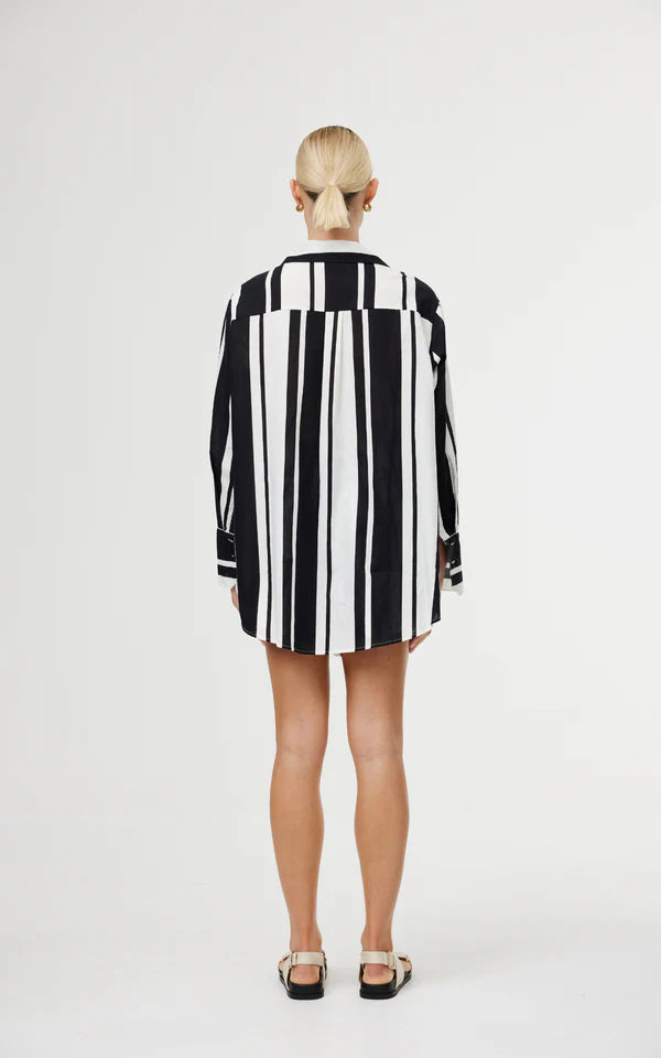 Kinney The Label Alma Shirt - Classic Chevron