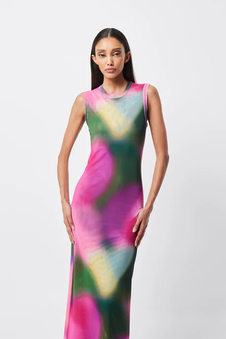 Mossman Blurred Midi Dress