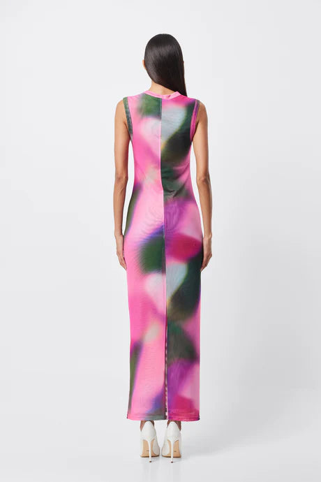 Mossman Blurred Midi Dress