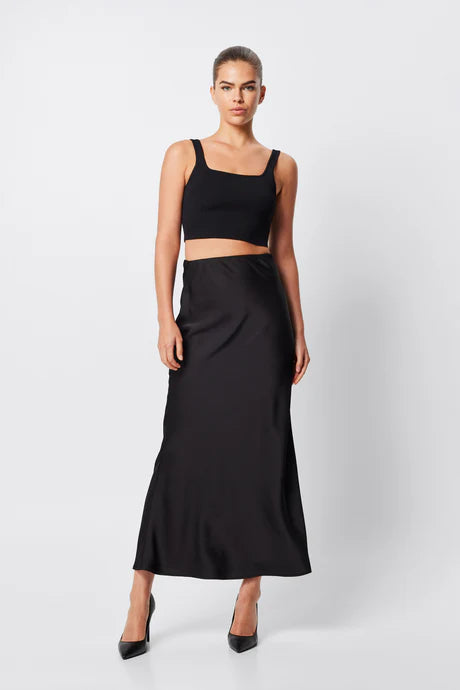 Mossman Toulouse Midi Skirt - Black