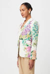 Once Was Bahia Linen Viscose Blazer - Wisteria Alba