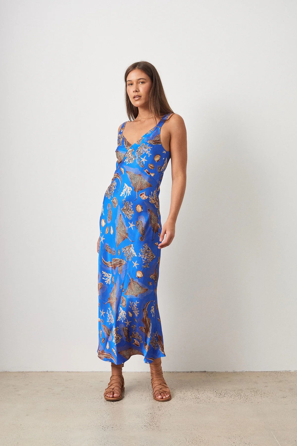 Ralf Studios Crumpet Dress - Sealife Blue