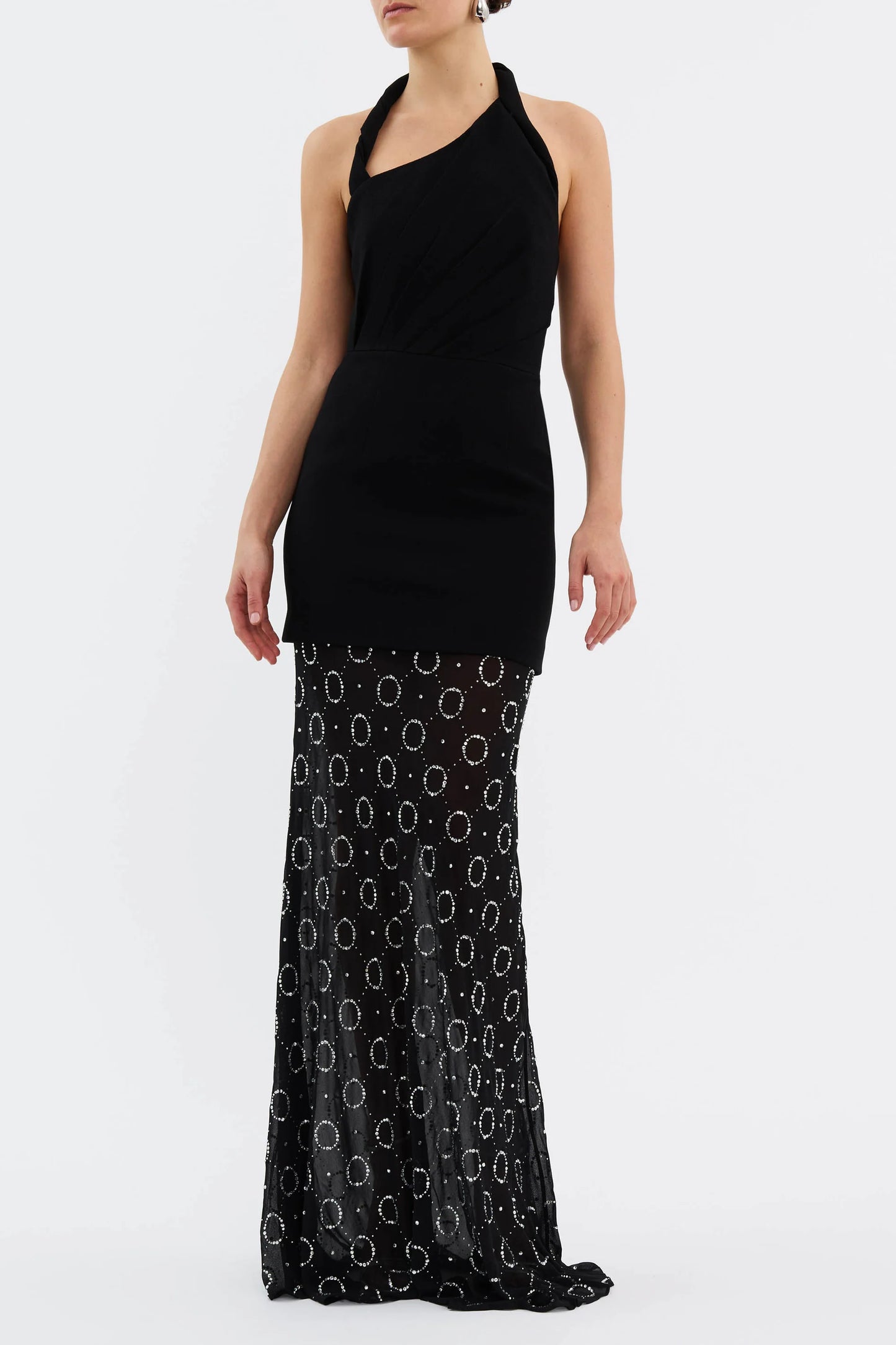 Rebecca Vallance Ellasandra Halter Gown