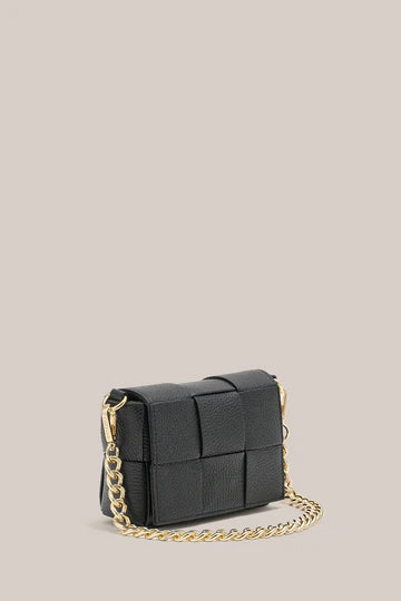 Vestirsi Margot Mini Leather Bag, Black