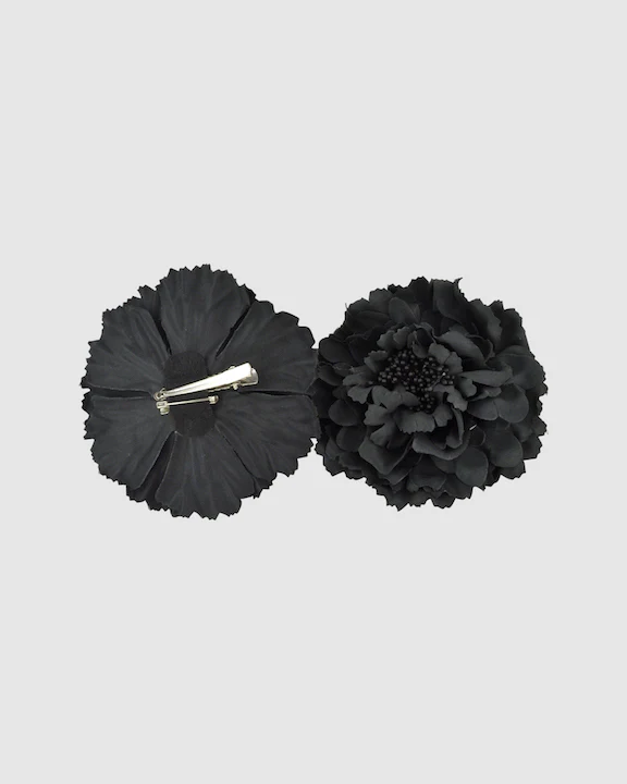 Ford Millinery Maria Clips - Black