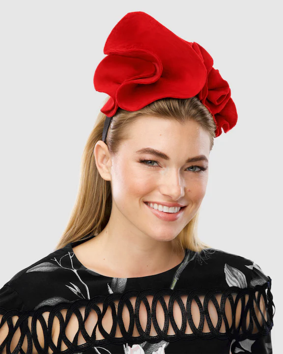 Ford Millinery Poppy - Red