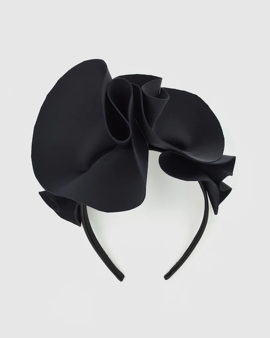 Ford Millinery Poppy - Black