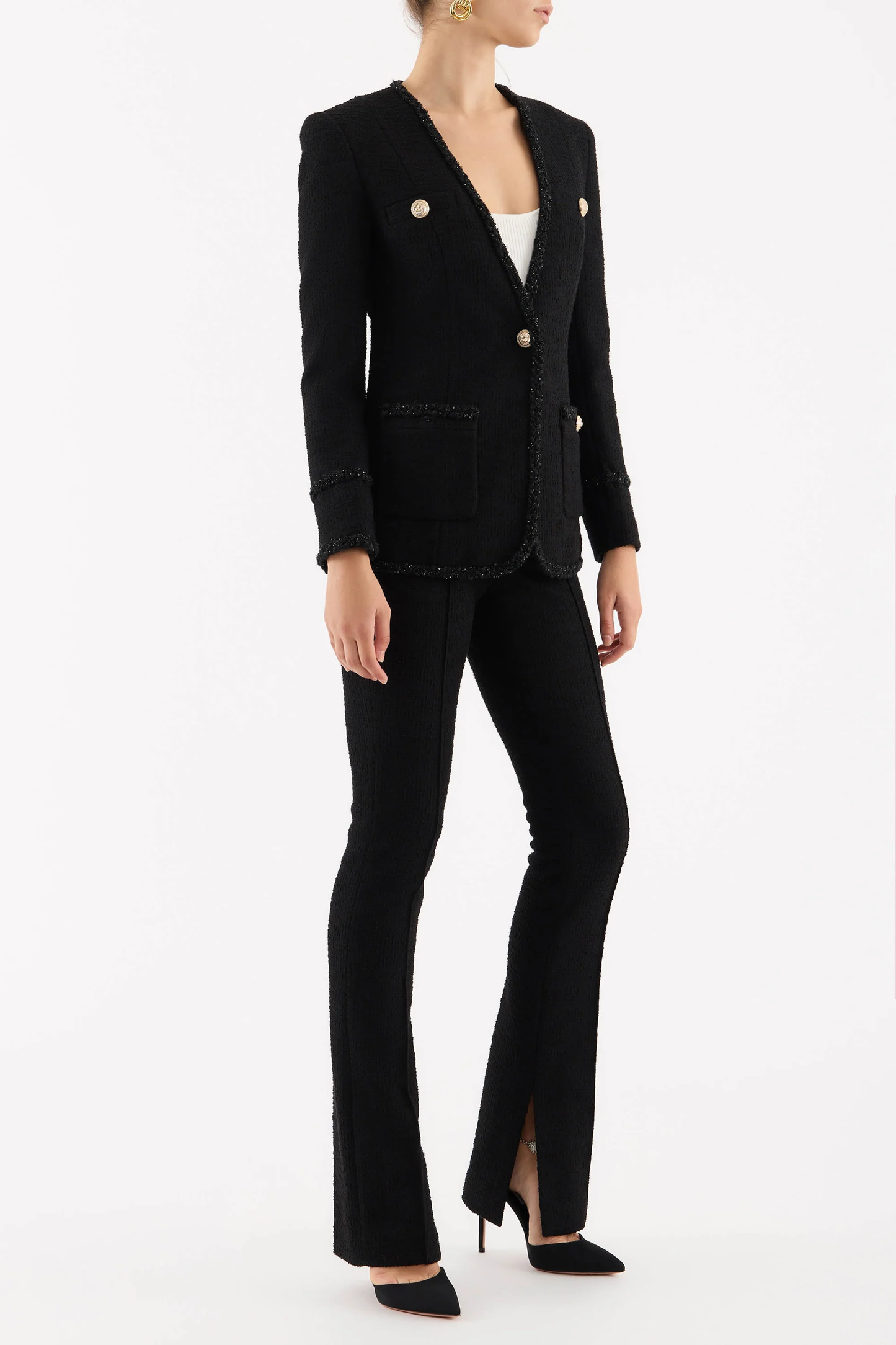 Rebecca Vallance Margo Blazer - Black