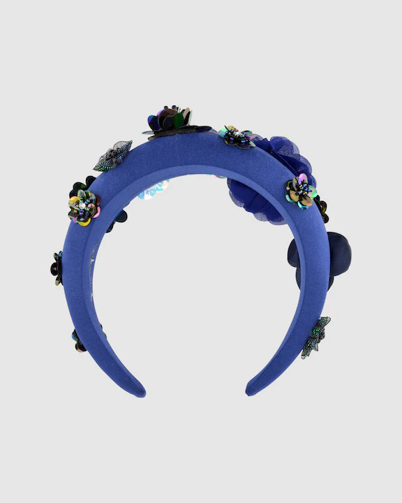 Ford Millinery Akira Headband - Blue