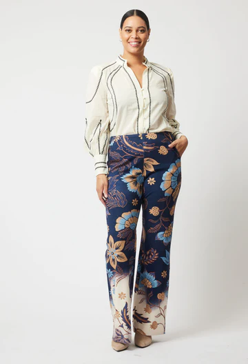 Once Was Getty Ponte Pant in Lotus Flower