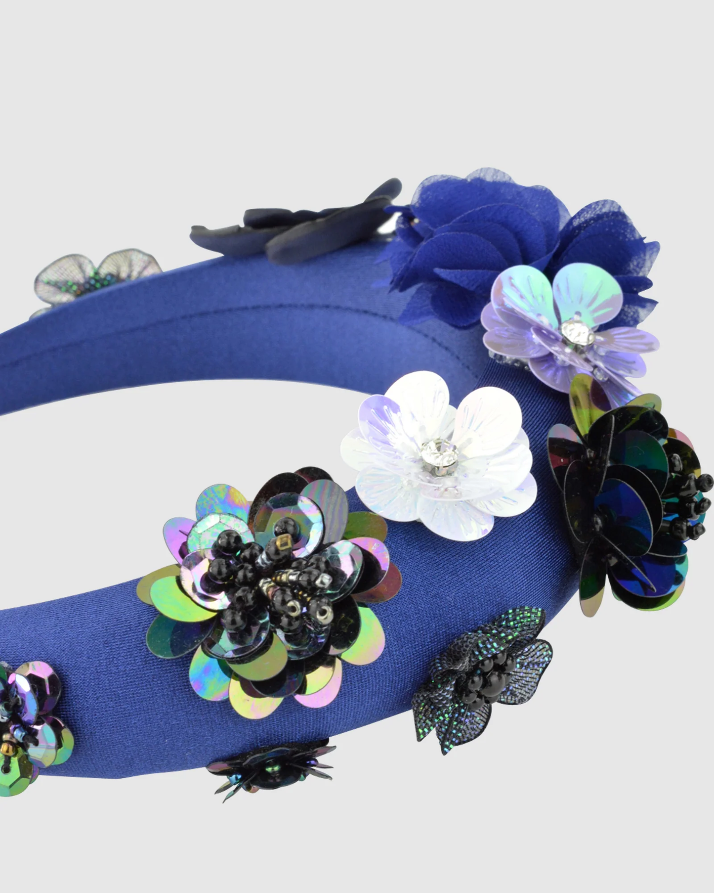 Ford Millinery Akira Headband - Blue