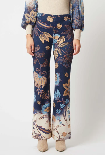 Once Was Getty Ponte Pant in Lotus Flower