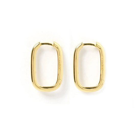 Arms of Eve Link-Up Gold Hoop Earrings Large