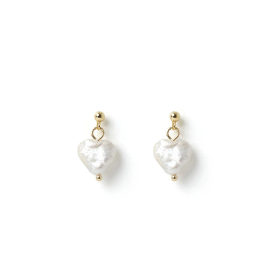 Arms of Eve Lover Gold and Pearl Earrings
