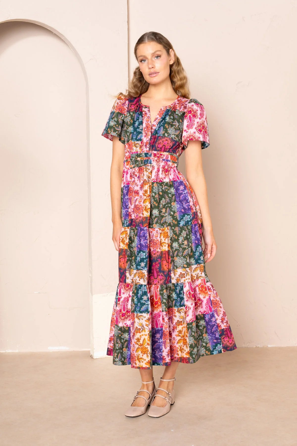 Kachel Victoria Midi Dress